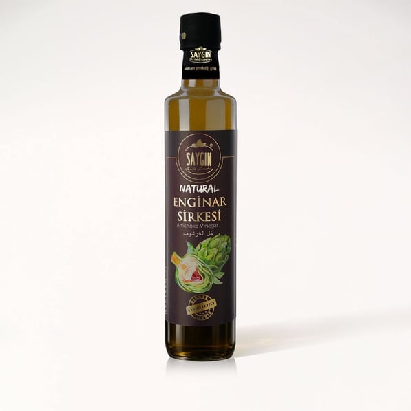 Saygın Organik Enginar Sirkesi 500 ml