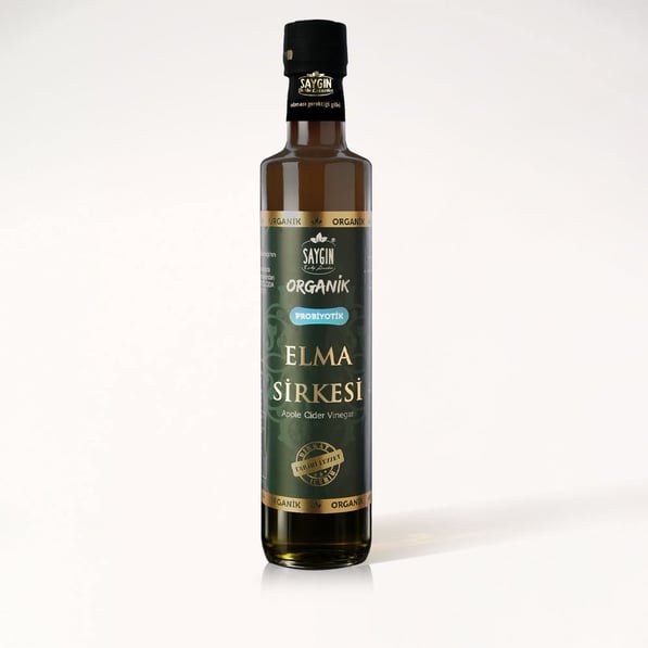 Saygın Organik Elma Sirkesi 500 ml